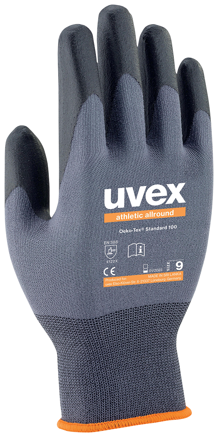 Arbetshandske Uvex Athletic Allround 10 par