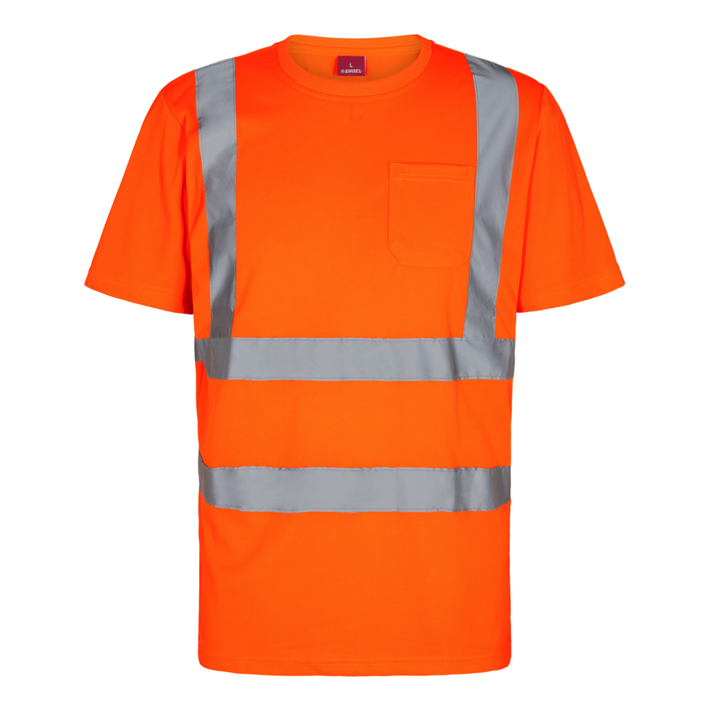 Safety Tröja med Bröstficka