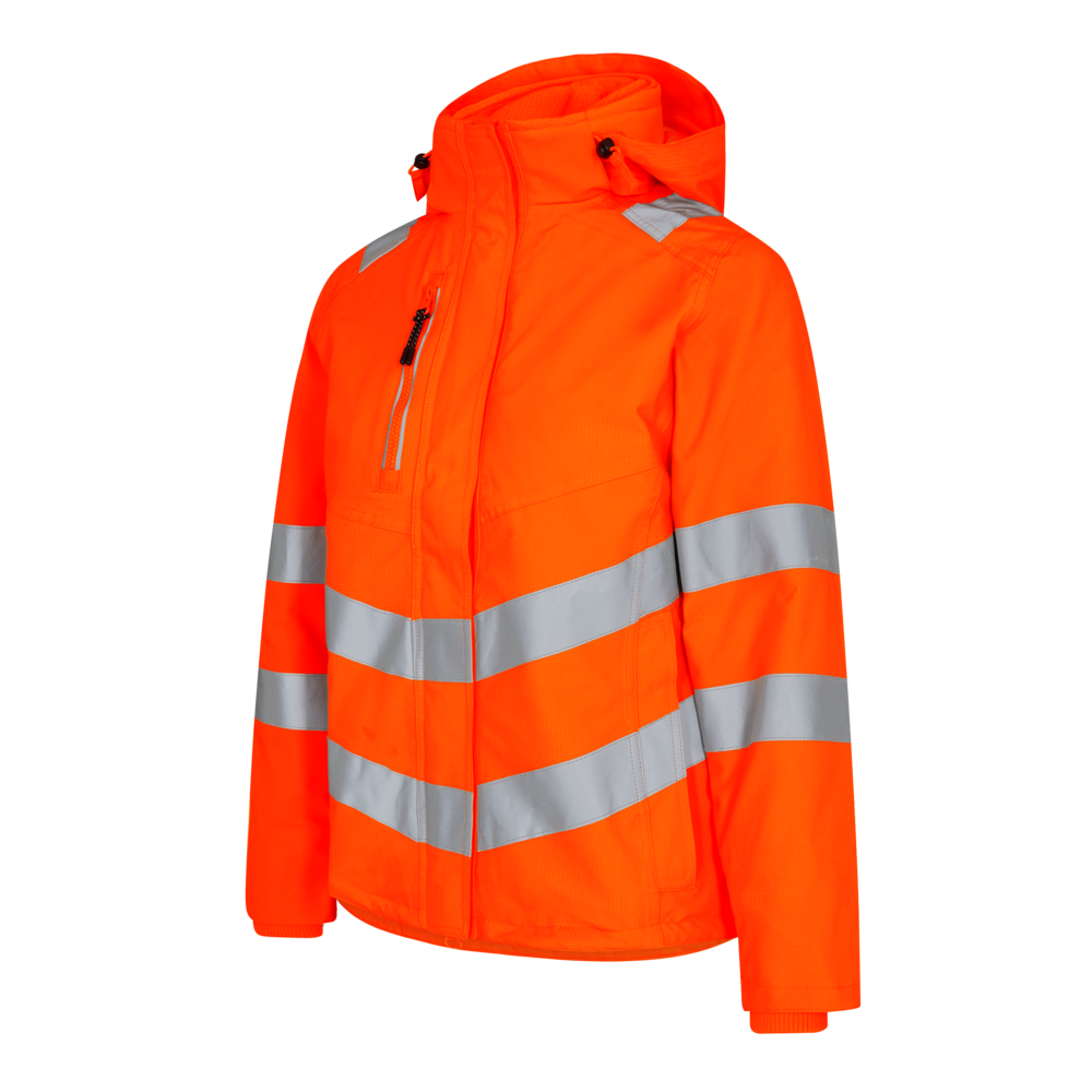 Safety vinterjacka för kvinnor - Hi-vis Orange