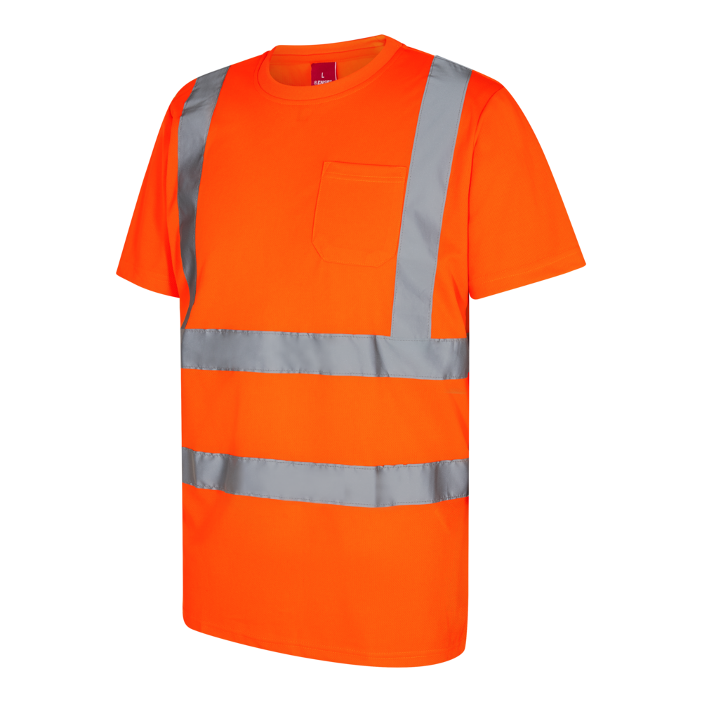 Safety Tröja med Bröstficka